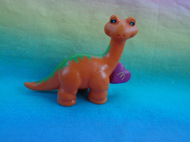 Vintage 1985 McDonald's Aviva Tinosaurs Orange PVC Mini Dinosaur Figure - HTF - $1.92