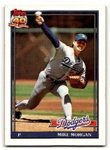 1991 Topps #631 Mike Morgan    Los Angeles Dodgers Baseball Cards EX/NM ID:54852 - $1.73