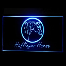 210266B Upscale Chestnut Natural Haflinger Pony Horse Horseshoe LED Ligh... - £17.29 GBP