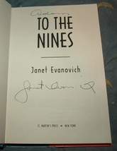 To the Nines Reservation Board by Janet Evanovich Signed (2003, Hardcover) - £49.46 GBP