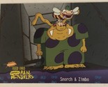 Aaahh Real Monsters Trading Card 1995 #56 Snorch &amp; Zimbo - £1.57 GBP