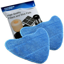 2-Pack Microfiber Steam Mop Pads for Hoover WH01000, WH20200 WH20201 WH2... - £30.89 GBP