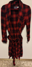 Pendleton Vintage 70s-80s Merino Wool Red Tartan Plaid Mens Robe Medium - $2,034.46 MXN
