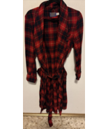 Pendleton Vintage 70s-80s Merino Wool Red Tartan Plaid Mens Robe Medium - $2,001.06 MXN
