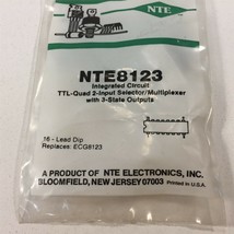 (1) NTE NTE8123 TTL DATA SELECT/MULTIPLEXER 16 LEAD DIP - $5.99