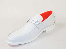 Men's TAYNO Shoes The Caprio L TAYNO leather Bit Loafer White image 3