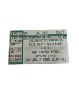THIS AIN&#39;T NO PICNIC 2nd yr. 2000 Ticket ft.: Beck, Modest Mouse, Built ... - $40.88 CAD