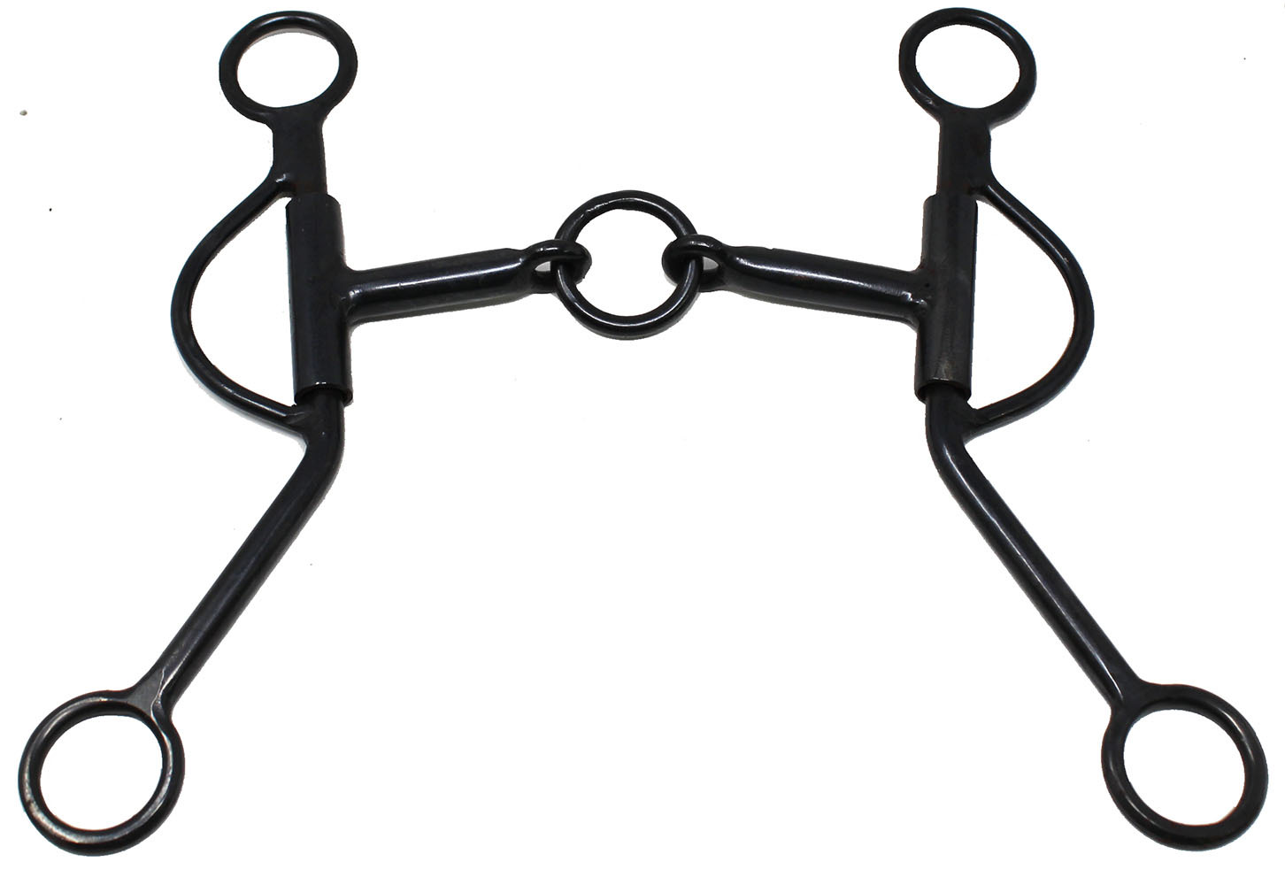 ProRider Western Dog Bone Loose Cheek Snaffle Mouth 3-piece Horse Bt 35499 - $12.86