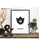 Silence Of The Lambs Print, Alternative Movie Poster, Minimal, Mask, Han... - $10.00+