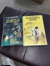Lot Of 2 Hardy Boys Books No 31 &amp; 54 The Secret Of Wildcat Swamp,The Mysterious  - £9.41 GBP