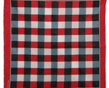 22&quot;x22&quot; Red/Black/White Plaid Checkered 100% Cotton bandana Scarf Head W... - $3.88