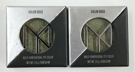 Lot of 2 ~ IL MAKIAGE Color Boss Multi-Dimensional Eye Color in Jackpot Green - £16.01 GBP