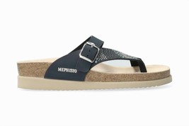 Mephisto helenka women&#39;s studded walking sandal in Dark Blue - size 7 - $131.67