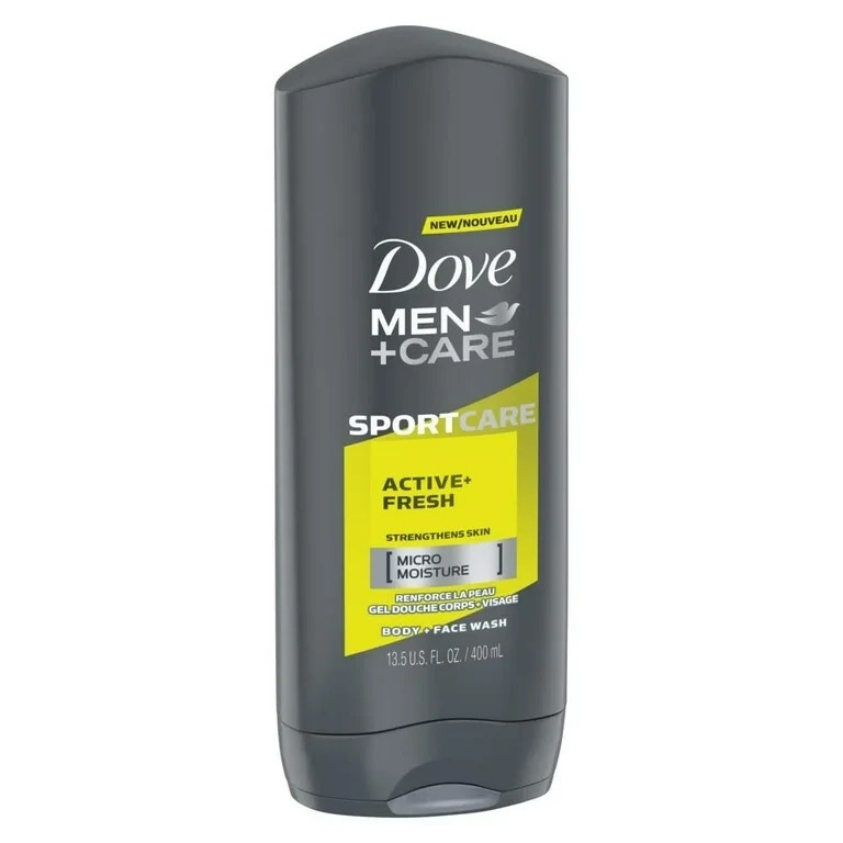 Dove Men+Care Sport Care Active + Fresh Body and Face Wash, 13.5 - $9.49