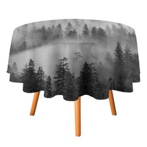 Black Forest Tablecloth Round Kitchen Dining for Table Cover Decor Home - £12.84 GBP+