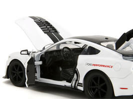 2020 Ford Mustang Shelby GT500 #65 White with Black Top and Stripes &quot;Ford Perfor - $43.12