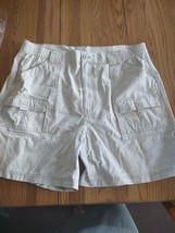 St. John&#39;s Bay Size 42 Khaki Shorts - £30.93 GBP