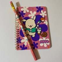 Vintage Sanrio 1990s Pippo Small Notebook &amp; Pencil - £19.63 GBP