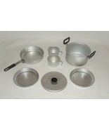 Aluminum Camping Cooking Set CAMP ART Pot Pan Cups Hiking Backpacking - £29.73 GBP