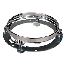 OCTANE LIGHTING 7&quot; Motorcycle Chrome Headlight Extension Trim Ring Brack... - $49.45