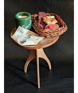 2009 Byers Choix Rond Côté Table Avec Bonbons Pain D’Épice Santa Tasse L... - $65.44 CAD