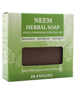Plantlife Neem Herbal Soap, 4 Ounce Bar - $14.32 CAD