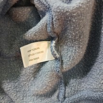 U.S. Polo ASSN Men's Blue Cotton Blend Full Zip Hoodie Sweatshirt Size Medium image 5