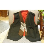  Casual Fashion Unisex Vest, Mans Tie on Black, Style E - $4.00