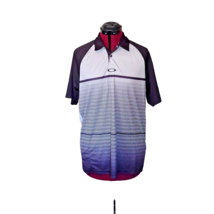 Oakley Golf Polo Shirt Multicolor Mens Size Small - $22.78