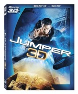 JUMPER : 3D Blu-ray + Bluray Rare &amp; OOP LENTICULAR SLIPCOVER - BRAND NEW - $55.99