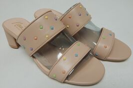 Nanette Lepore Drew Size US 6.5 M Women&#39;s Dual Band Slide Sandals Nude N... - $24.35 CAD