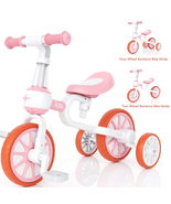 3-In-1 Toddler Tricycle for 1-5 Years Old Boys Girls Toddler Bike Kids T... - $78.64 CAD