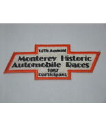 (1987) 14th Annual MONTEREY HISTORIC - PARTICIPANT (PATCH)  - $124.99