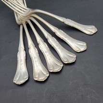 ANTIQUE 1880 Pairpoint Mfg Co. MARCELLA CLIFTON SIlverplate Dinner Fork ... - £73.12 GBP