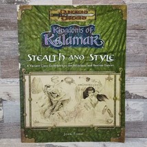 D&amp;D Kingdoms of Kalamar Stealth and Style Class Guidebook Dungeons &amp; Dragons RPG - £46.71 GBP