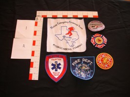 firefighting, rescue  patch vintage collectors patch set - £15.02 GBP