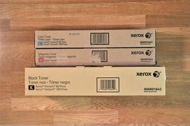 Xerox Toner C,M,K No Hologram For Versant 80, 180, 280 Press EDP:006R01642,43,44 - $371.25