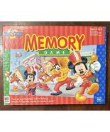 1998 Disney Mickey Mouse Memory Game Ear Shaped Pieces Milton Bradley - ... - $260.11 MXN