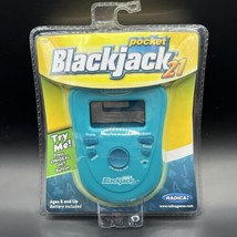 Radica Pocket Blackjack 21 Electronic Travel Handheld Casino Game #17009... - $15.00