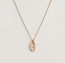 Hermes Chaine d&#39;ancre Necklace Pink Gold charm 2023 - £1,818.44 GBP