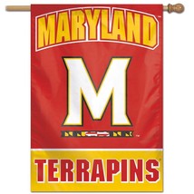 University of Maryland Terrapins NCAA Vertical House Flag Licensed 28&quot; x 40&quot; - £20.57 GBP