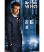 Doctor Who Poster David Tennant 10th TARDIS Mint - $44.99