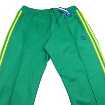 Adidas Beckenbauer FB Track Pants Mens Size 2XL Tapered Team Green NEW H... - £55.04 GBP