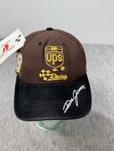 Vintage NASCAR Hat Cap Strap Back Brown Dale Jarret #88 Racing Robert Ya... - $376.79 MXN