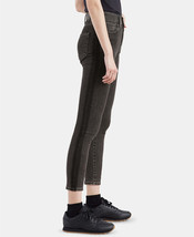 Levi&#39;s Juniors 721 Striped High Rise Ankle Skinny Jeans,Black,25 - £54.65 GBP