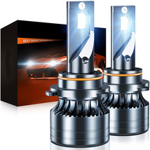 9005/HB3/H10 LED Headlights Bulbs, Mini Size Pack of 2 LED Conversion Kit, High - $37.72