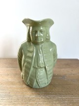 Vintage Lenox Green William Penn &quot;Treaty&quot; Toby Jug with Indian Handle - £41.11 GBP