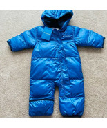 $100 Columbia Infants Bright Indigo Button Rock Bunting 6-12 month, New ... - £35.26 GBP