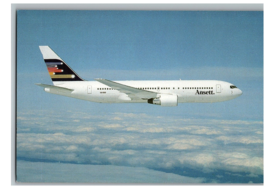 Ansett Advanced Boeing 767 Airplane Postcard - £7.83 GBP