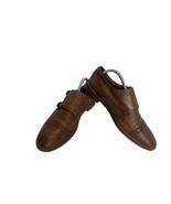 Johnston &amp; Murphy Men 8.5 M Conrad  Shoes Brown  Leather Monkstrap Dress... - $51.31 CAD